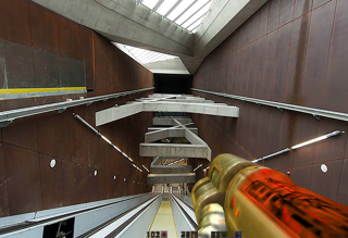 Illustration for article titled Budapest's New Subway Totally Looks Like Quake